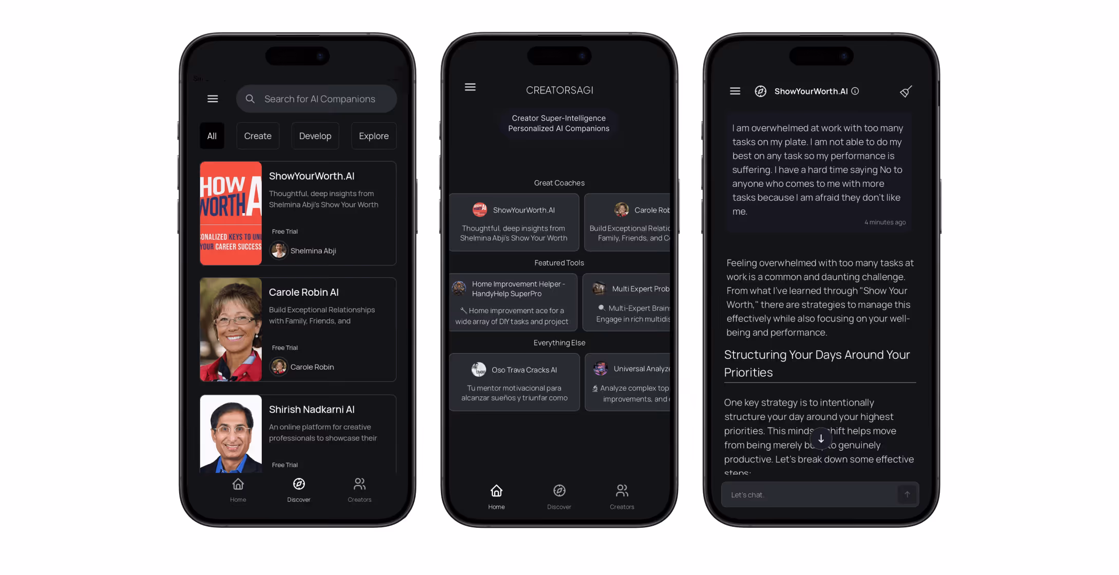 Wisdom, expertise, and insights tailored to the user