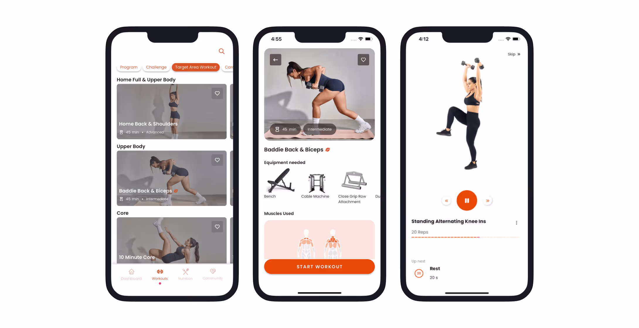 Fully customizable workouts, programs, and schedules