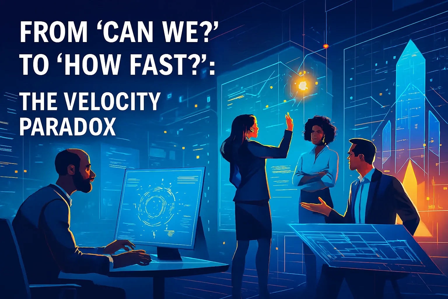 From “Can We?” to “How Fast?”: The Velocity Paradox