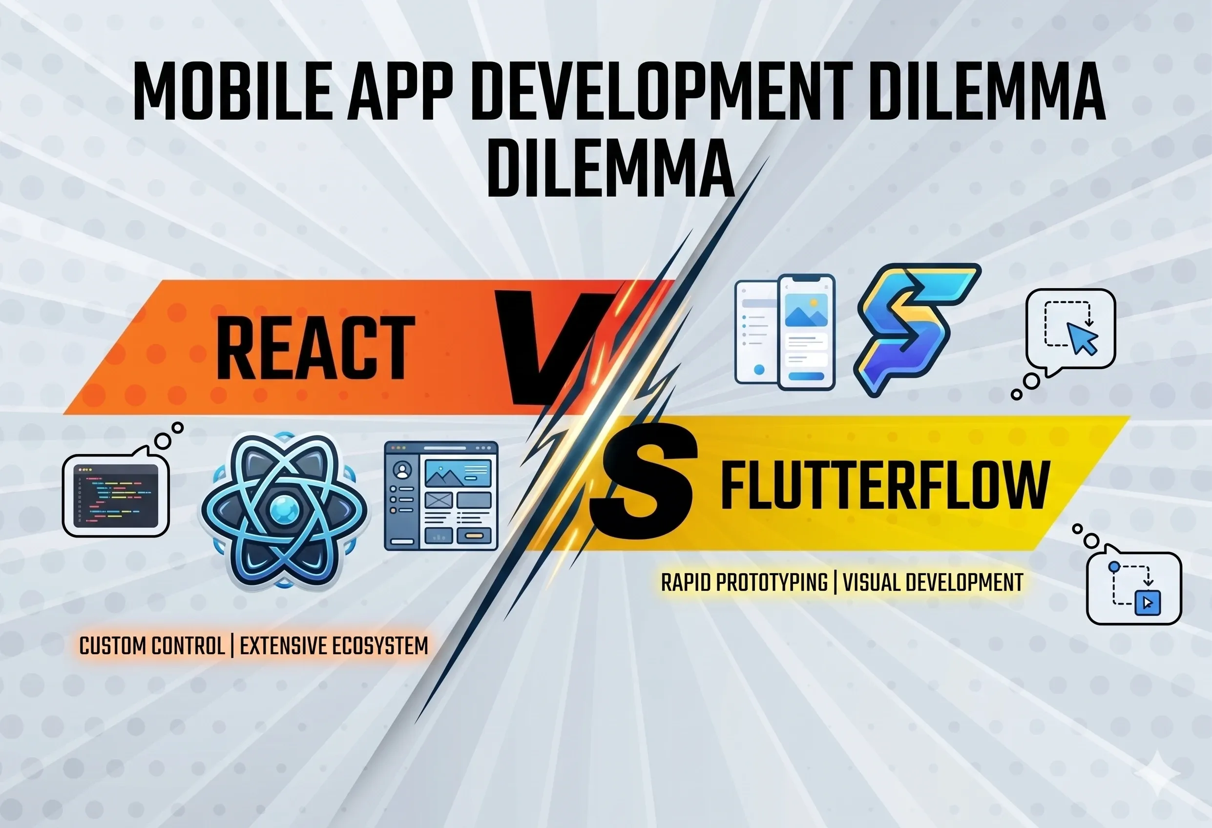FlutterFlow vs React: The Speed vs Scale Battle Explained